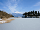 富士山田貫湖冬０１４