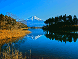 ＨＤＲ加工の富士山写真素材（フリー素材）