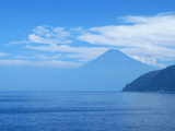 西伊豆（夏）の富士山写真素材（フリー素材）
